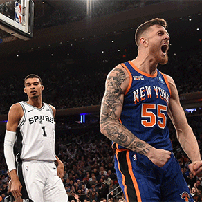 New-York Knicks Double Game - Toronto Raptors + San Antonio Spurs