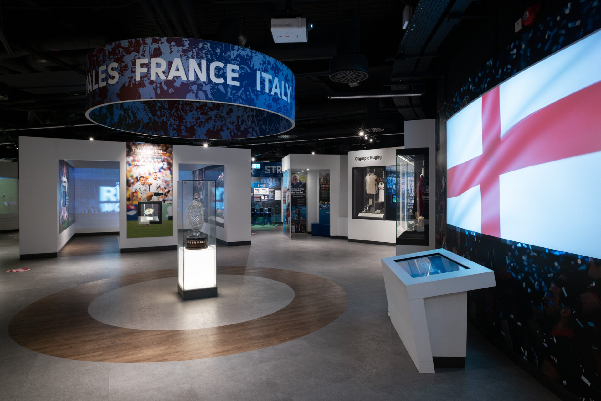 Musée du rugby au stade de Twickenham